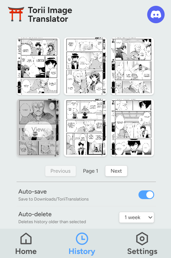 Auto save feature